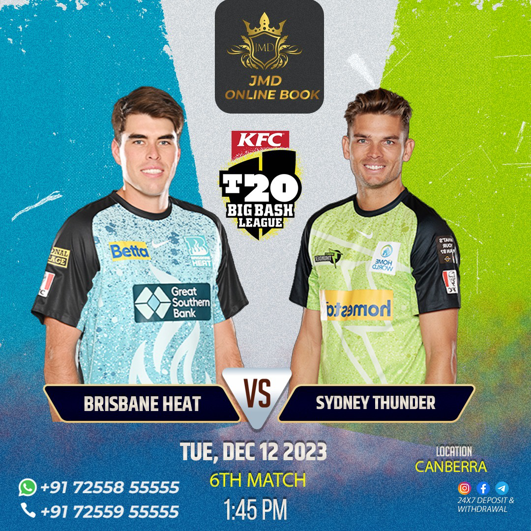 Match 6, Sydney Thunder vs Brisbane Heat Match Prediction